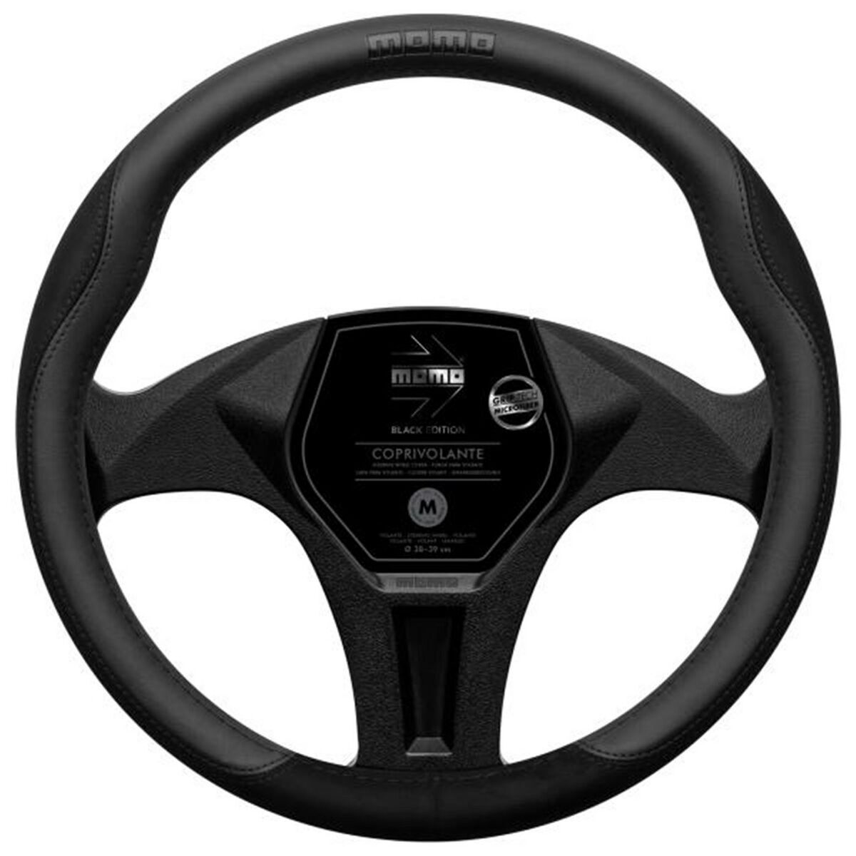 Funda para Volante MOMO MOMLSWCCOMCBE Ø 38-39 cm