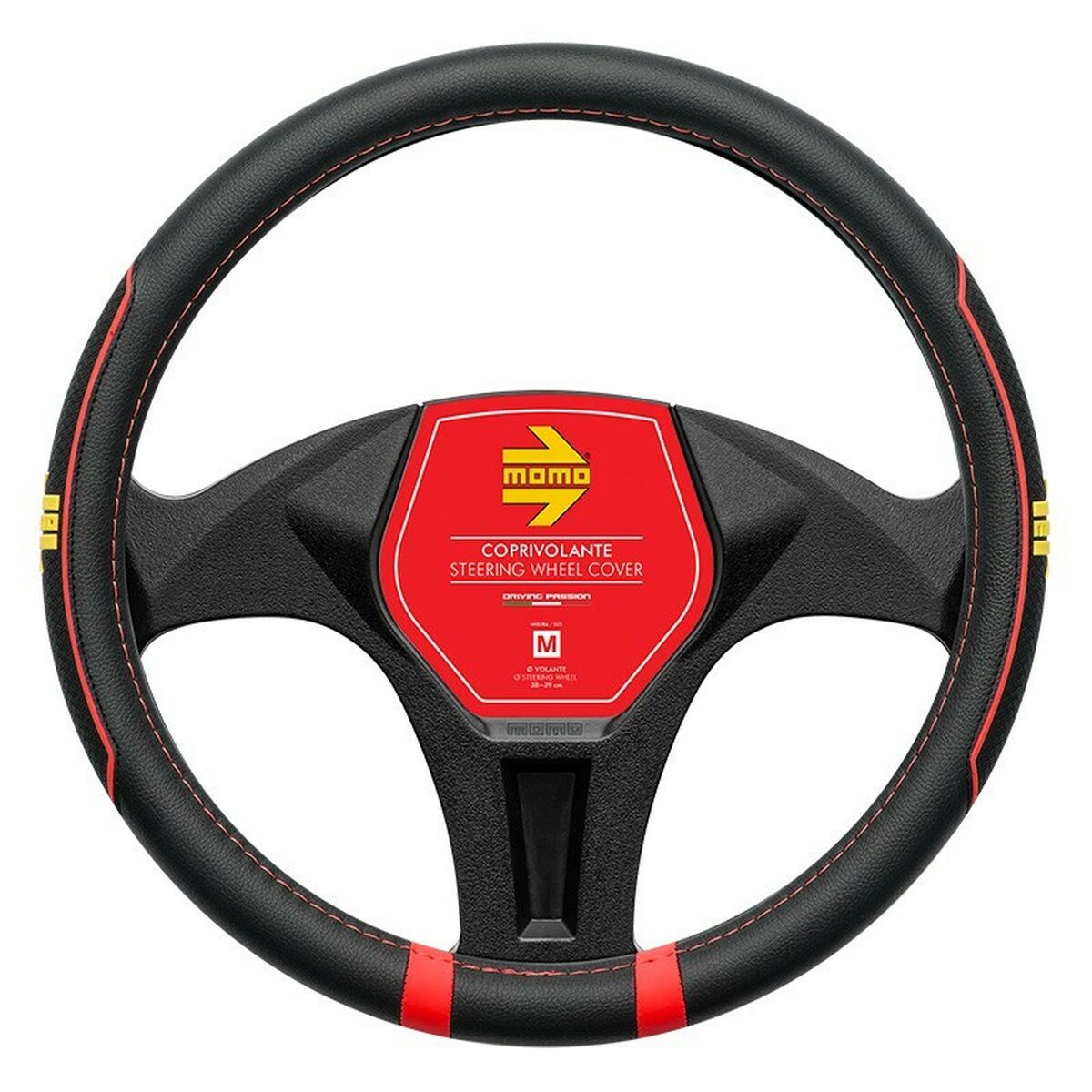 Funda para Volante MOMO MOMLSWC0FASBR Ø 38-39 cm