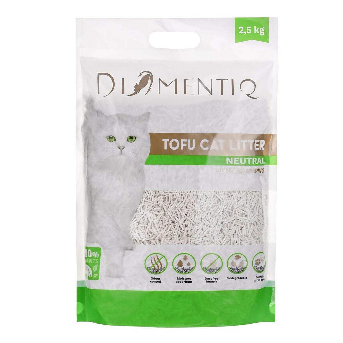 Arena para Gatos Diamentiq 2,5 kg