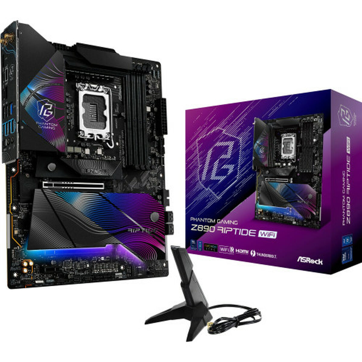 Placa Base ASRock Z890 Riptide WiFi LGA 1851 Intel Z890