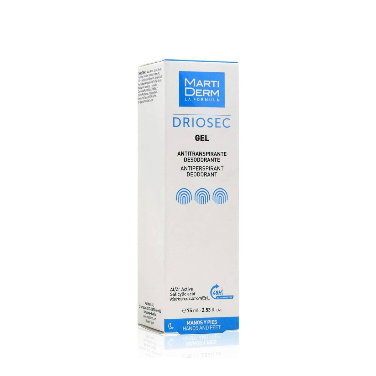 Crema para manos y pies Martiderm DRIOSEC 75 ml