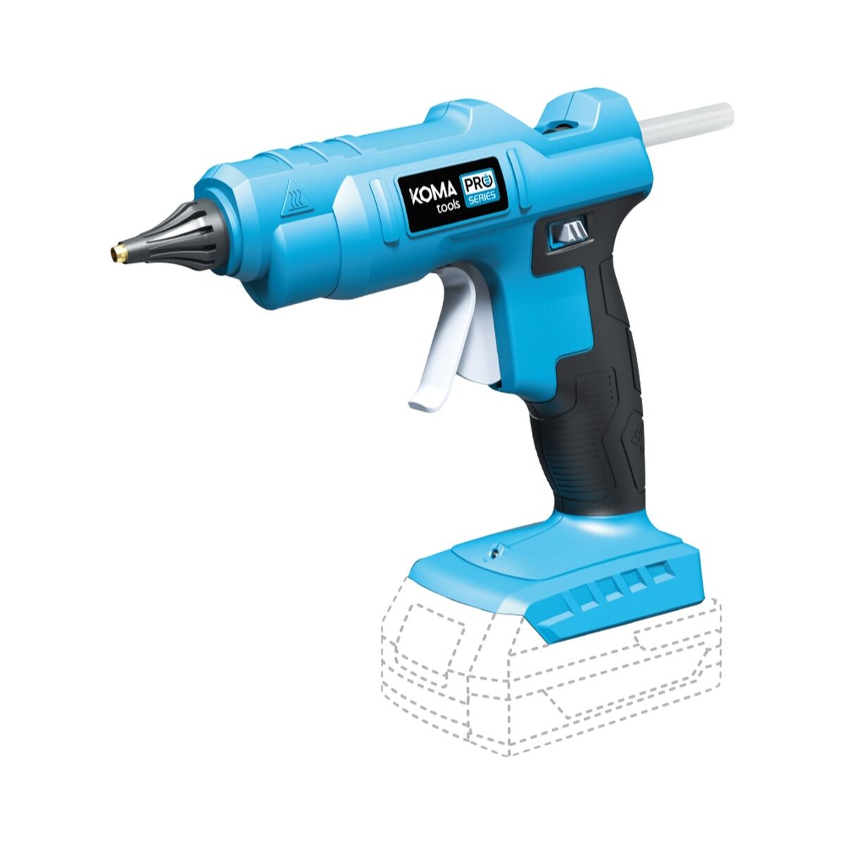 Pistola Termofusible Koma Tools
