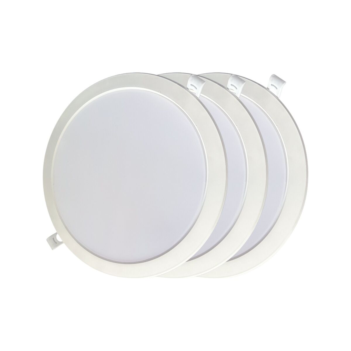 Downlight LED EDM 31567 F 18 W 1820 Lm 3 Unidades (6400 K)