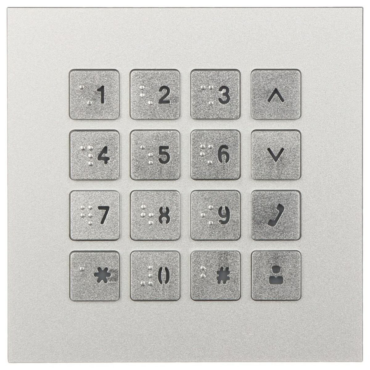 Teclado numérico Dahua DHI-VTO4202F-MK Plateado Metal