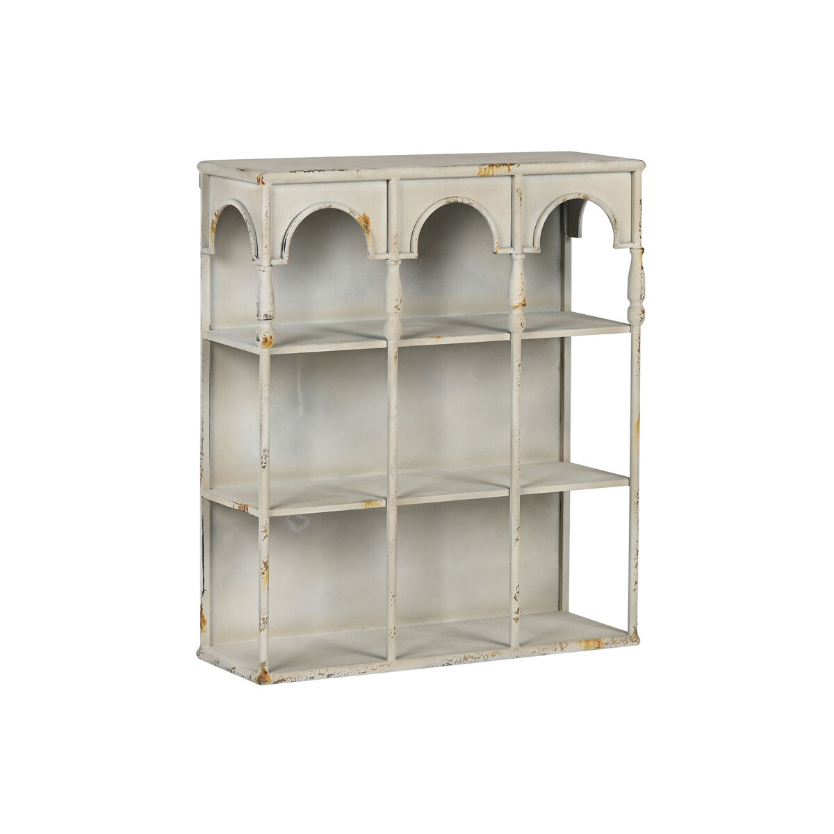 Estantería Home ESPRIT Blanco Metal 60 X 20 X 70 cm