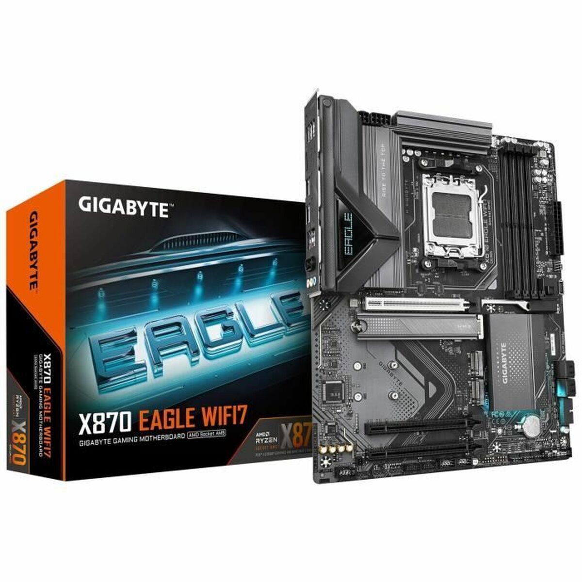 Placa Base Gigabyte X870 EAGLE WIFI7 AMD AMD AM5