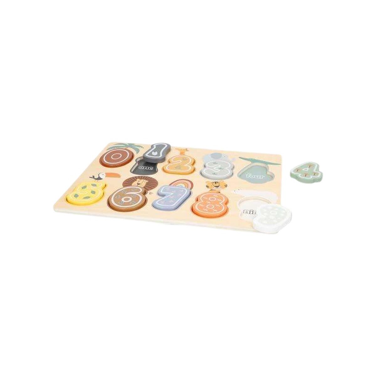 Puzzle Infantil de Madera Woomax Números