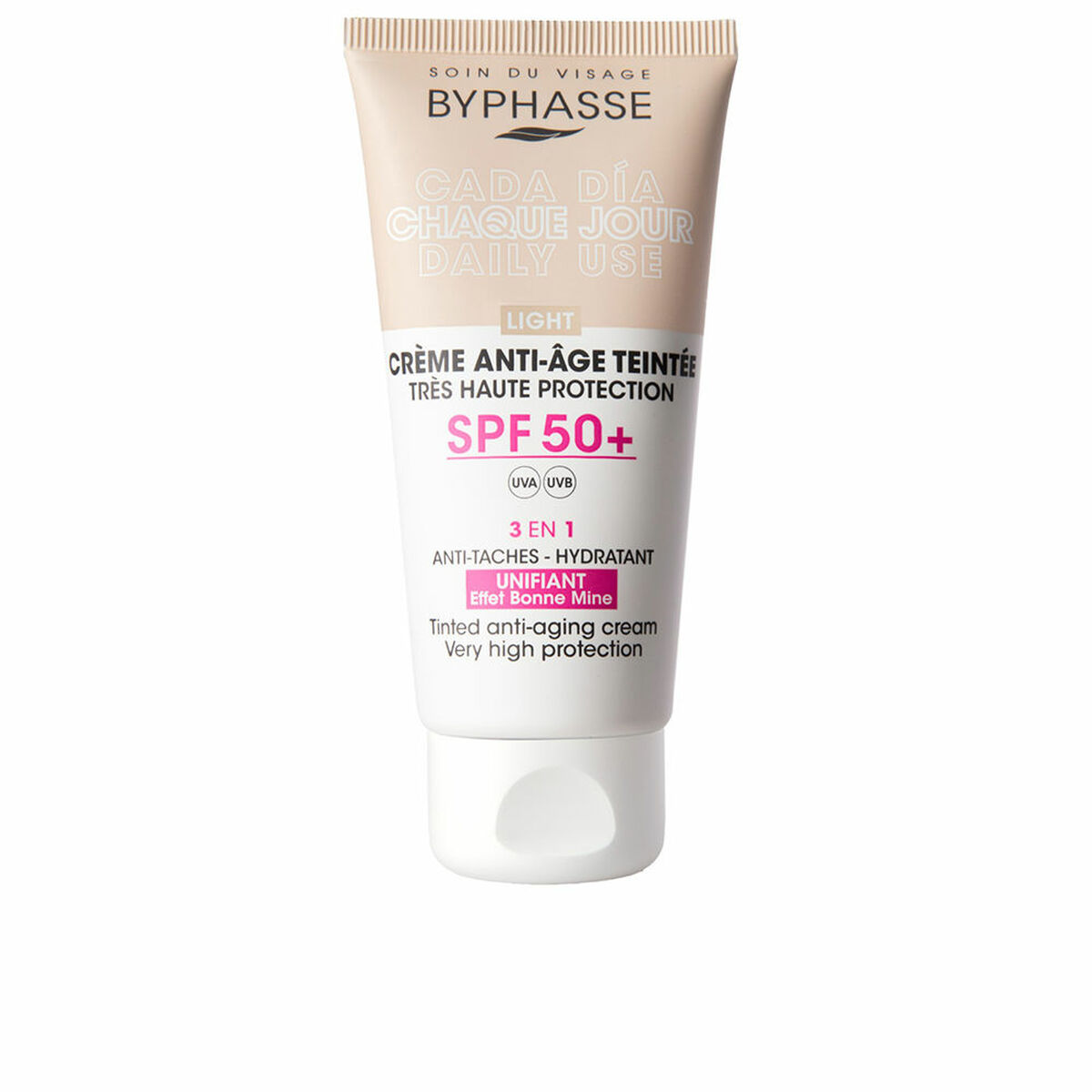 Crema Antiedad de Día Byphasse CREMA FACIAL Spf 50+ 50 ml