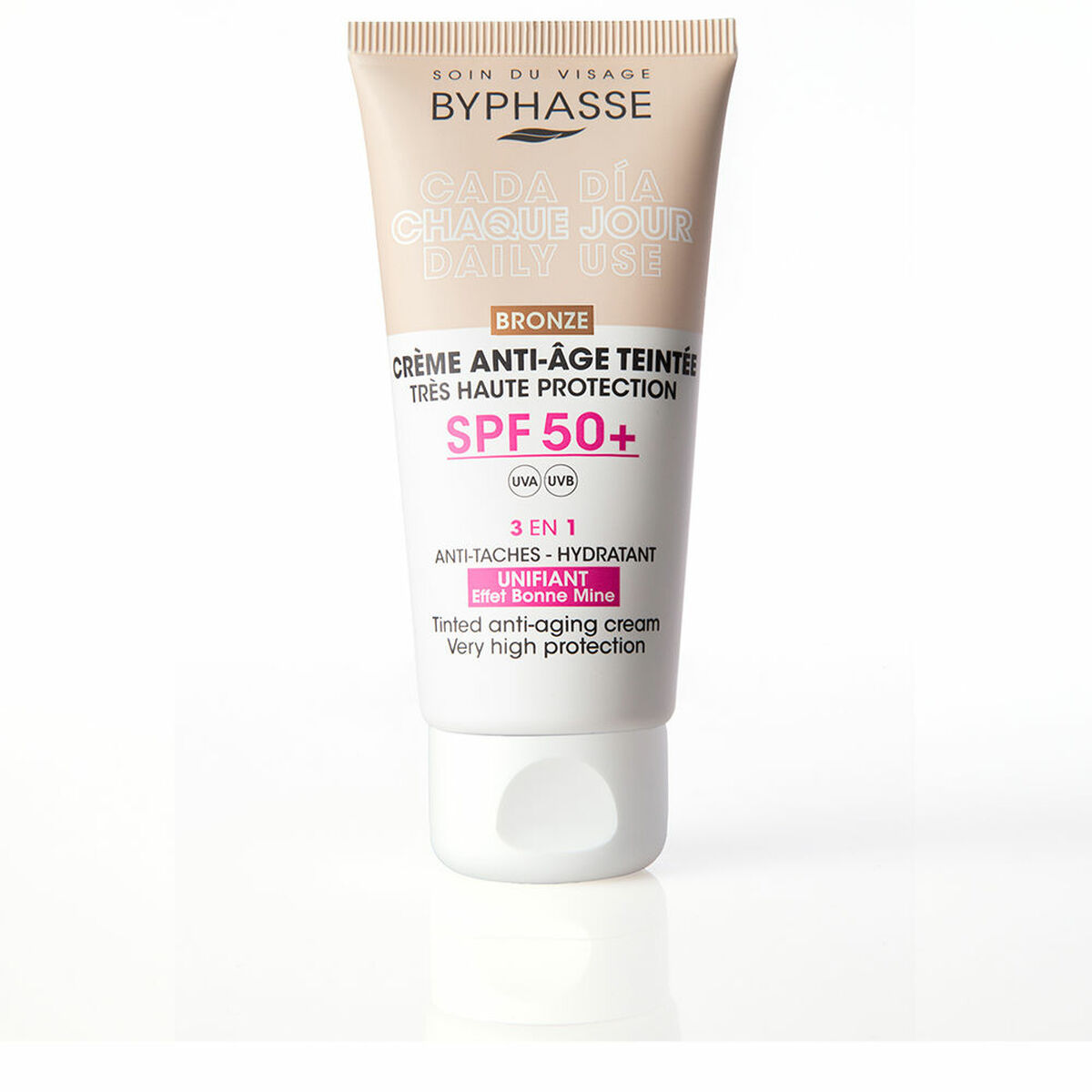 Crema de Día Byphasse CREMA FACIAL Spf 50+ 50 ml