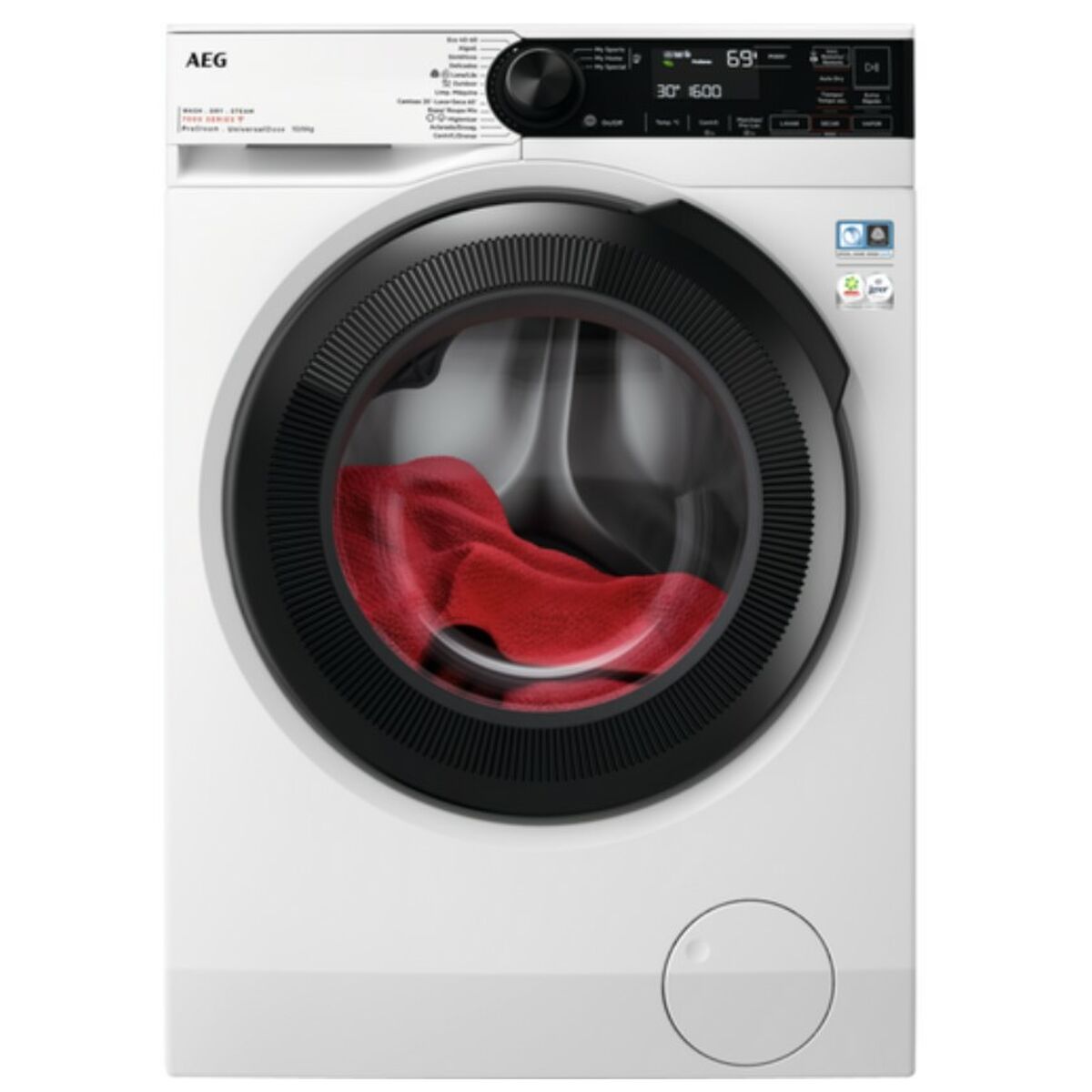 Lavadora - Secadora AEG Series 7000 LWR7316O4O 1600 rpm 10 kg 6 Kg Blanco