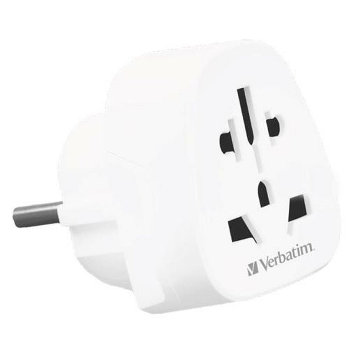 Adaptador de Enchufe Universal de Viaje Verbatim 49549 Blanco