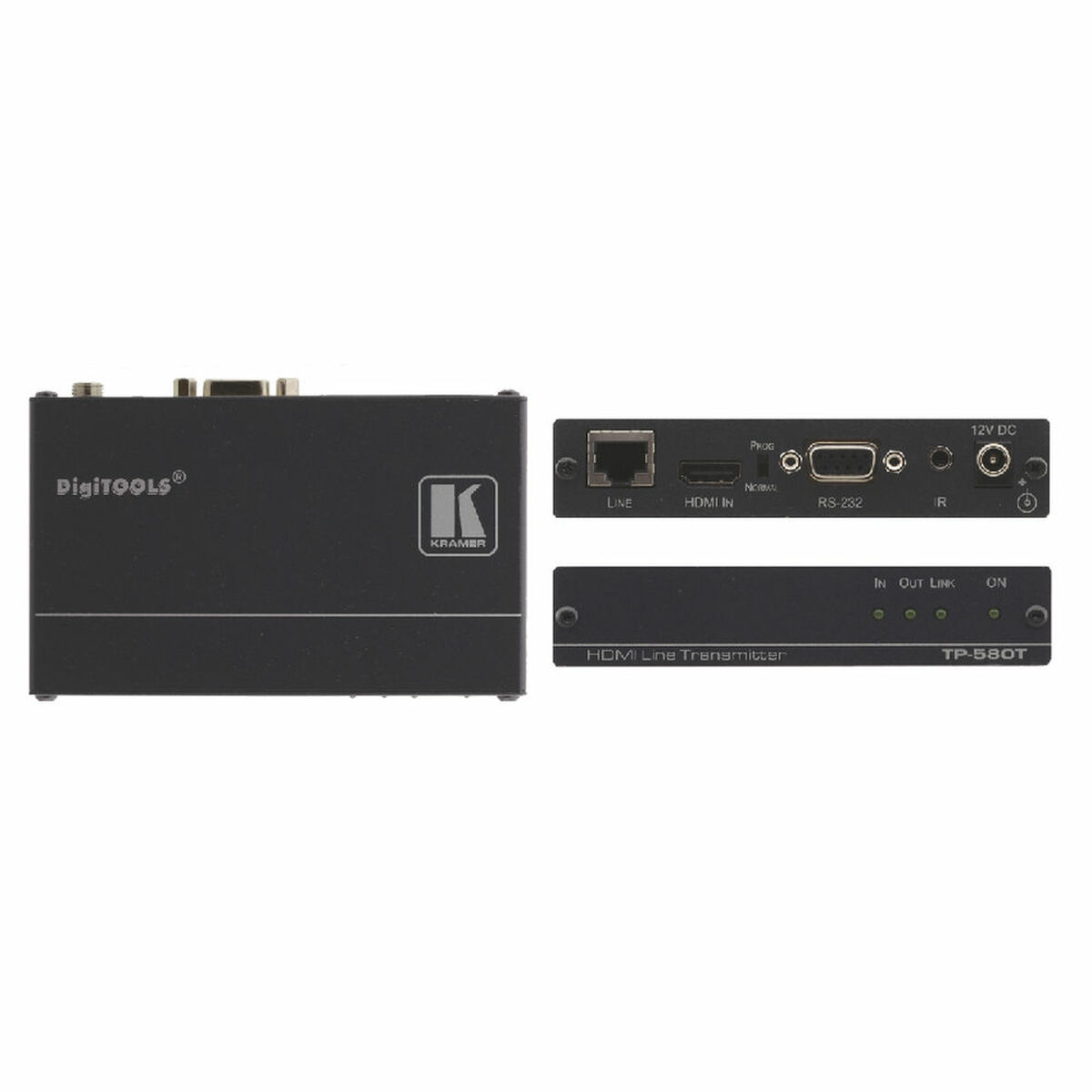 Switch HDMI Kramer TP-580T Negro