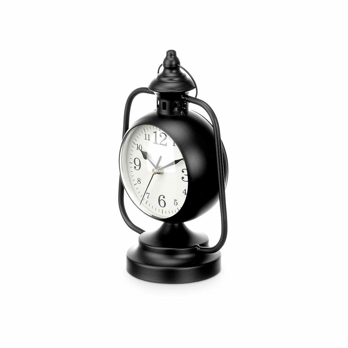 Reloj de Mesa Gift Decor Negro Lámpara 4 Unidades