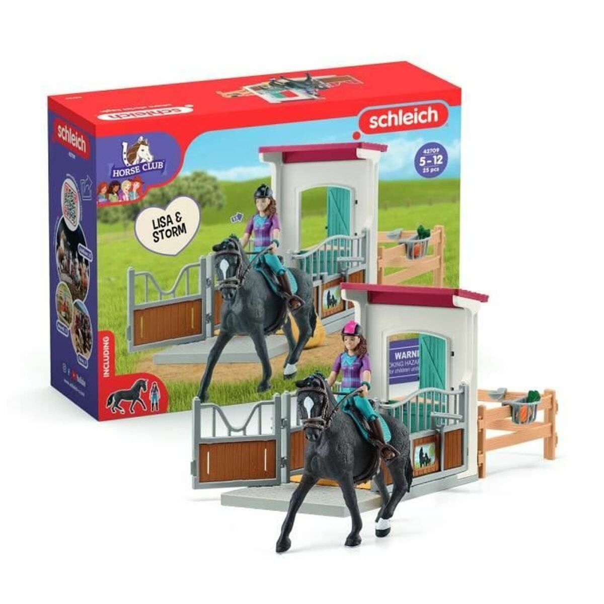 Playset Schleich Horse Club 25 x 10 x 19 cm 8 x 24 x 19 cm 32 Piezas