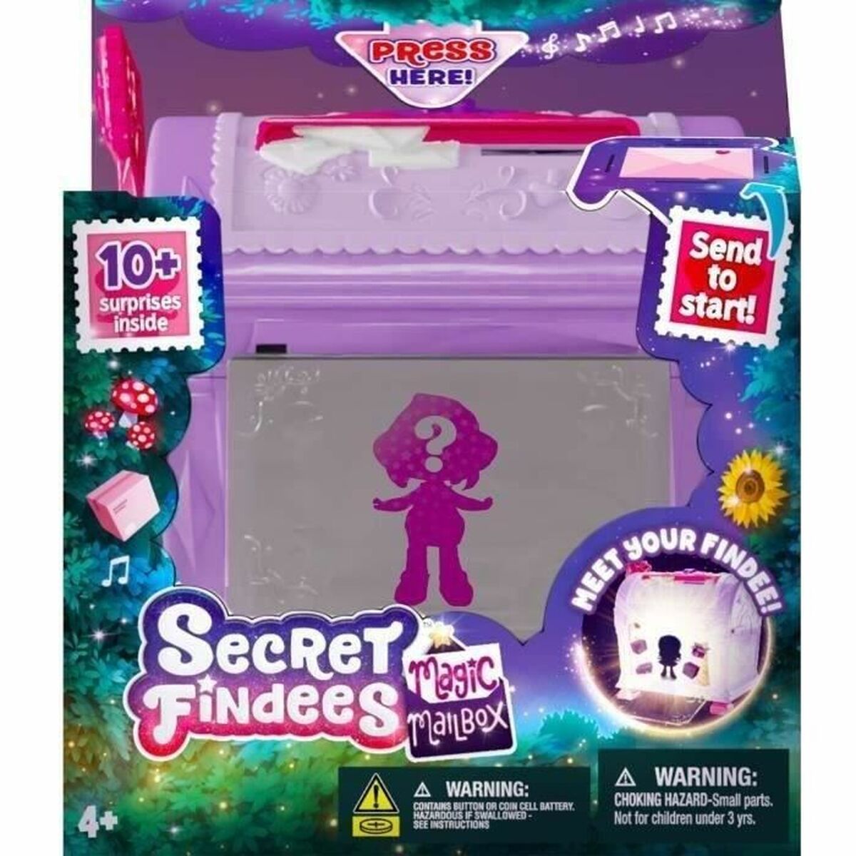 Playset Goliath Secret Findees Magic Mailbox 19 X 13 X 19 CM