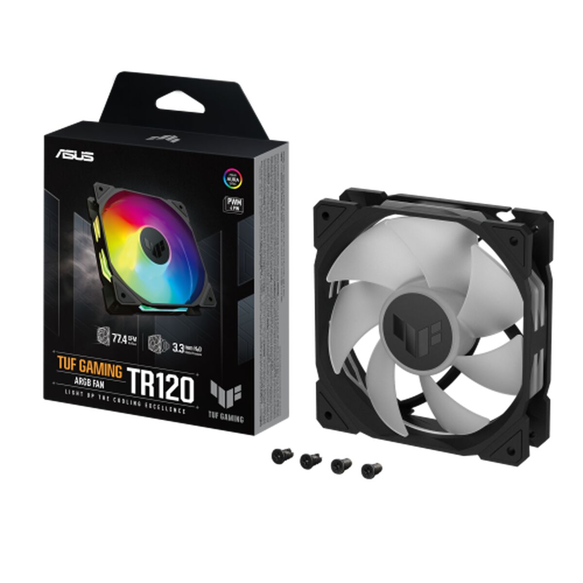 Ventilador de Caja Asus TR120 ARGB Ø 12 cm