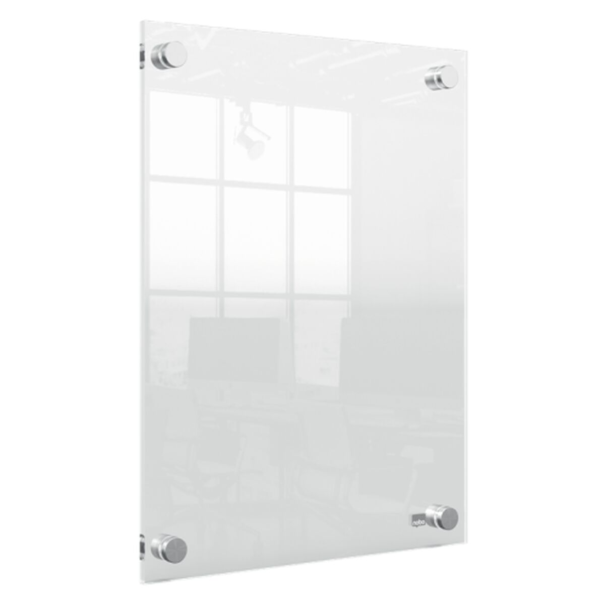 Tablón de Anuncios Nobo Transparente Acrílico 24 Piezas