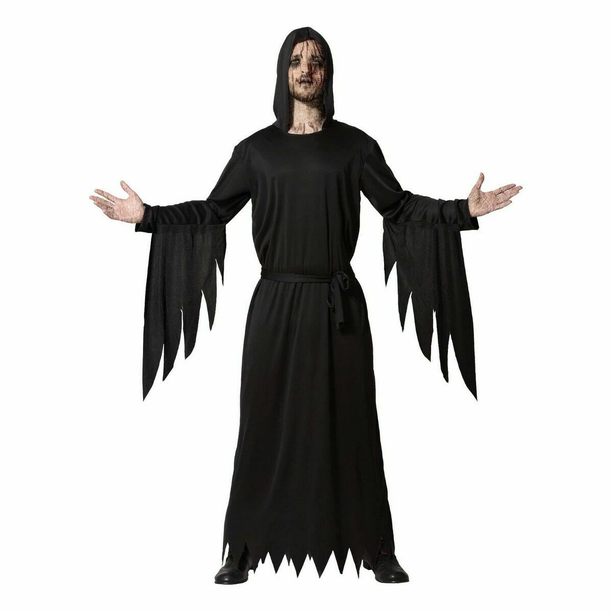 Disfraz para Adultos Negro Zombies M/L