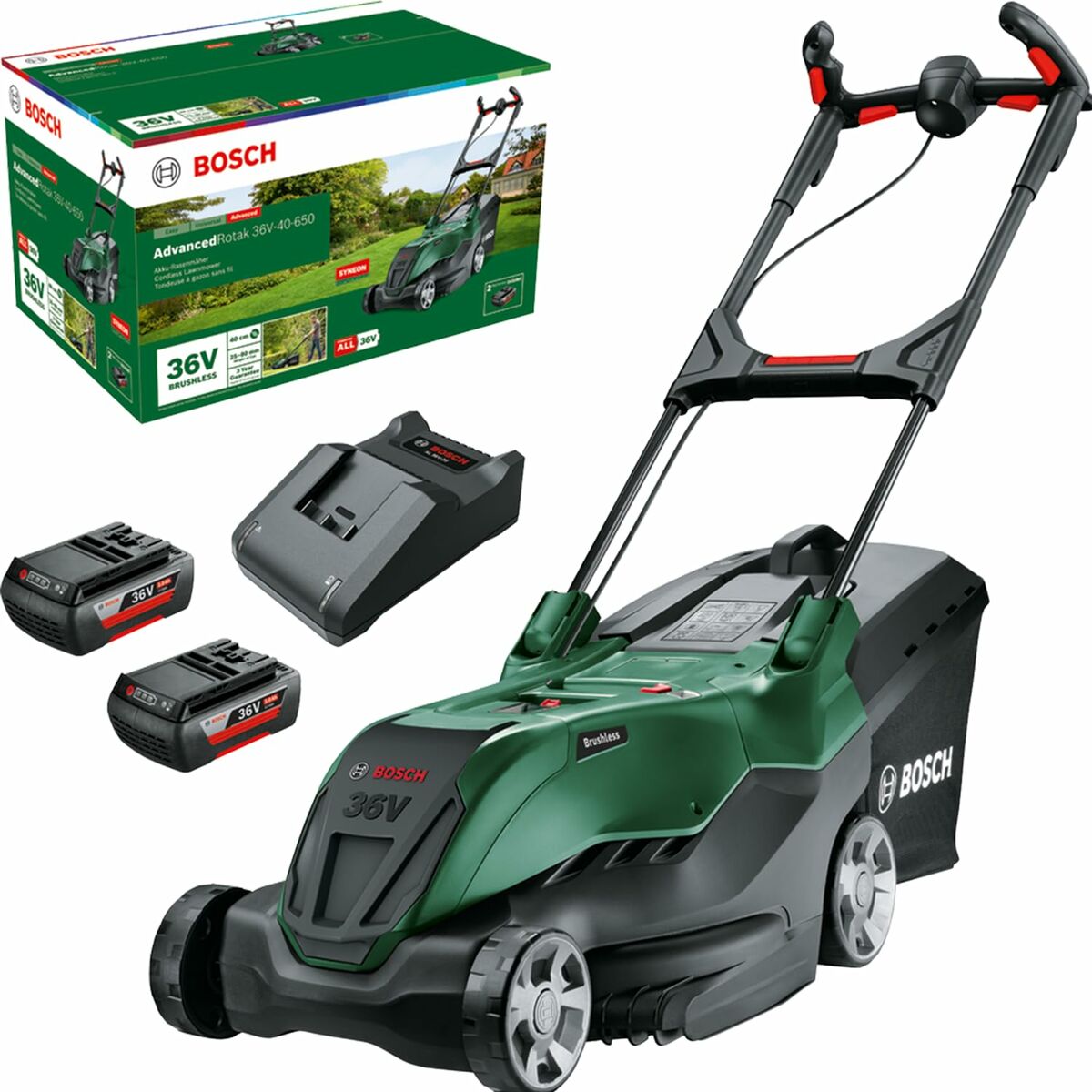 Cortacésped BOSCH 36V-40-650