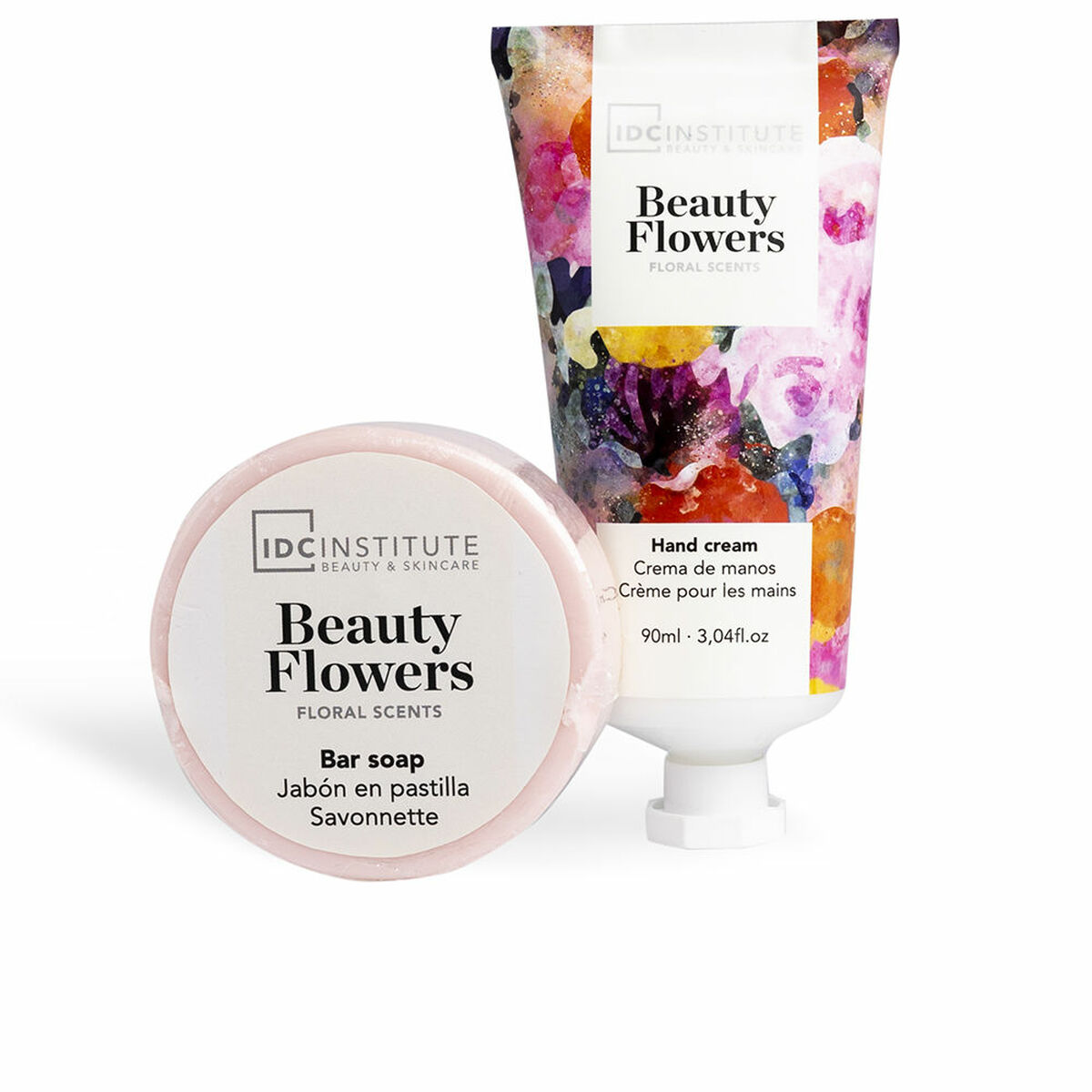 Set de Cosmética Mujer IDC Institute BEAUTY FLOWERS 2 Piezas