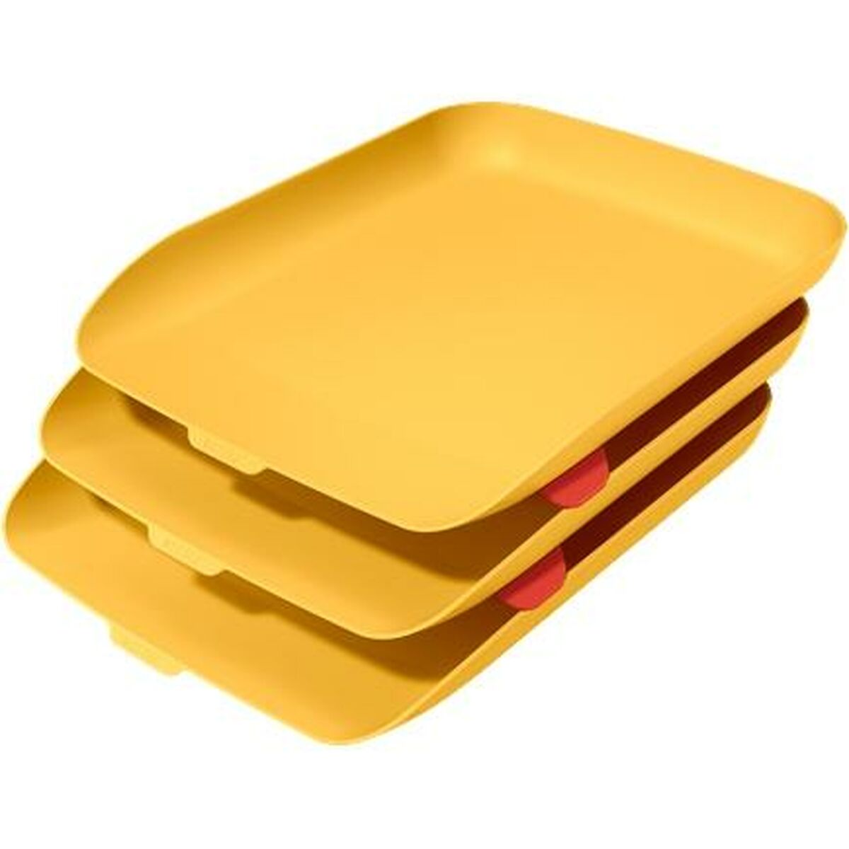 Bandeja para Archivar Leitz Amarillo Plástico