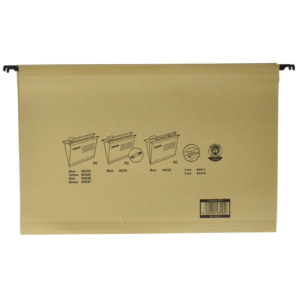 Carpeta Colgante Esselte Natural