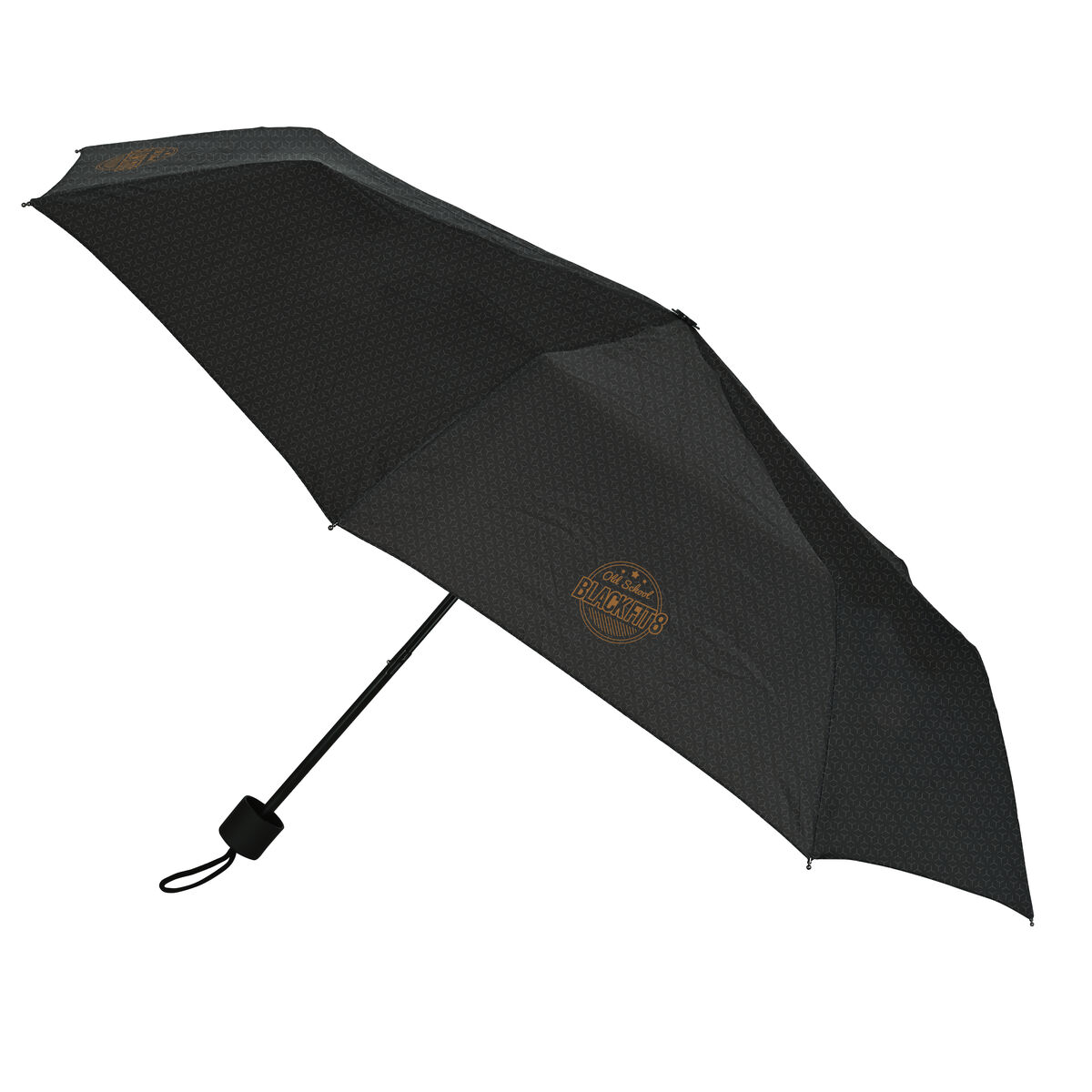 Paraguas Plegable BlackFit8 Old school Negro Gris Ø 98 cm