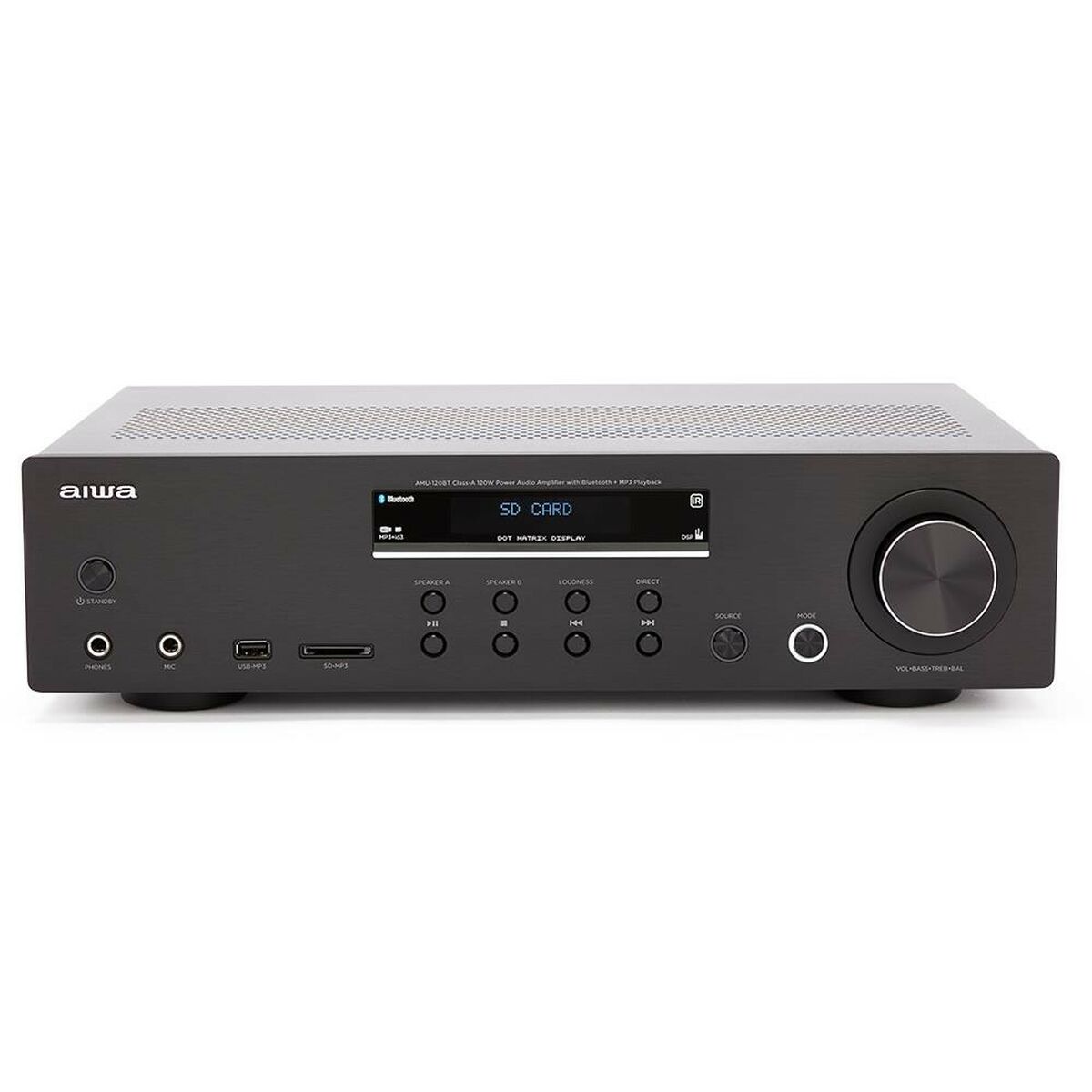 Altavoces Aiwa AMU120BTBK 120W Negro 120 W
