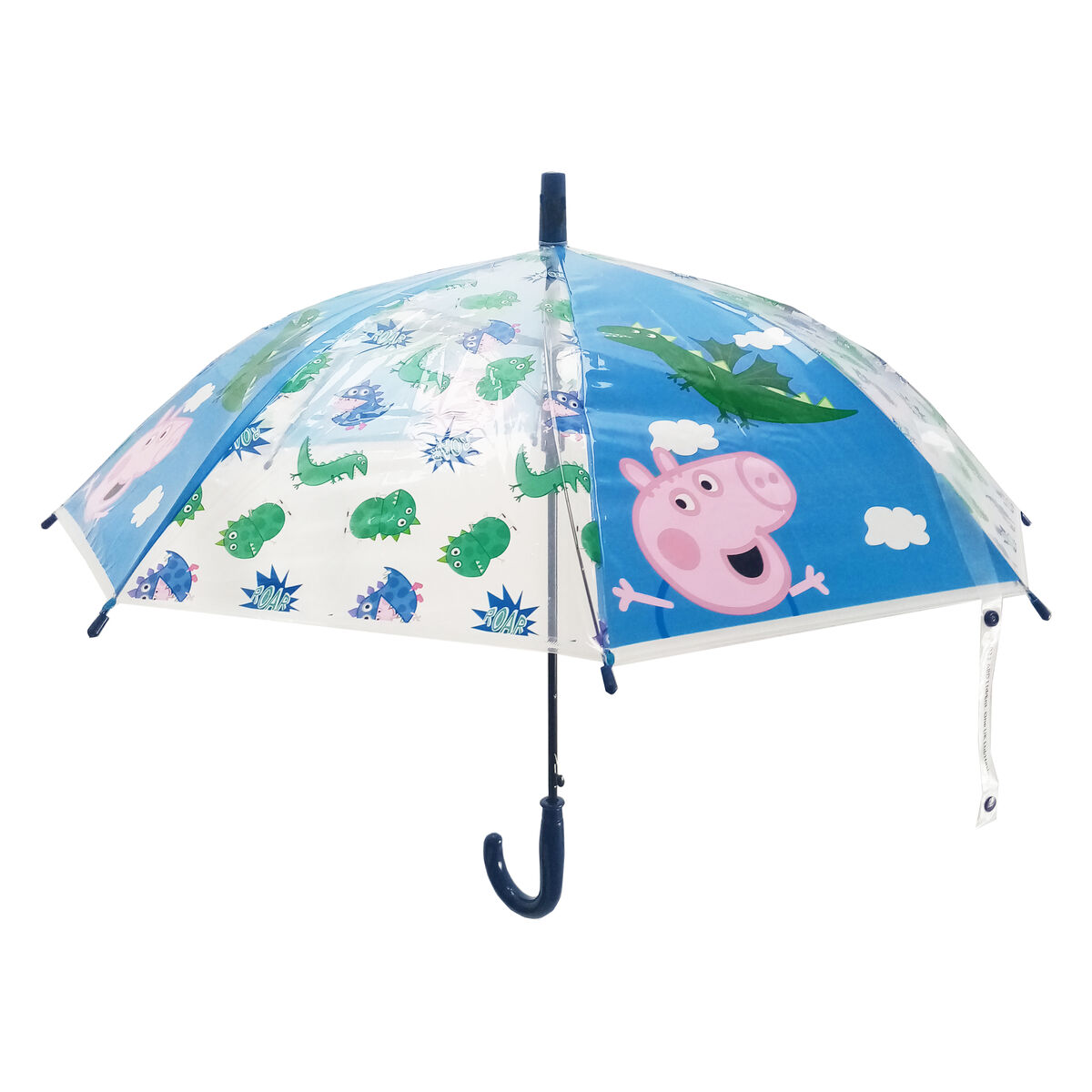 Paraguas Peppa Pig Pretty flowers Amarillo Menta Ø 76 cm