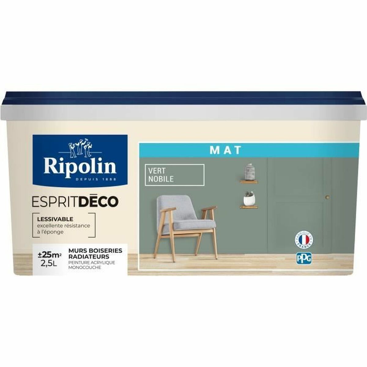 Pintura de Imprimación Ripolin Vert Mate 2,5 L