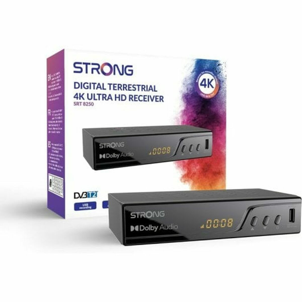 Sintonizador TDT STRONG SRT 8250