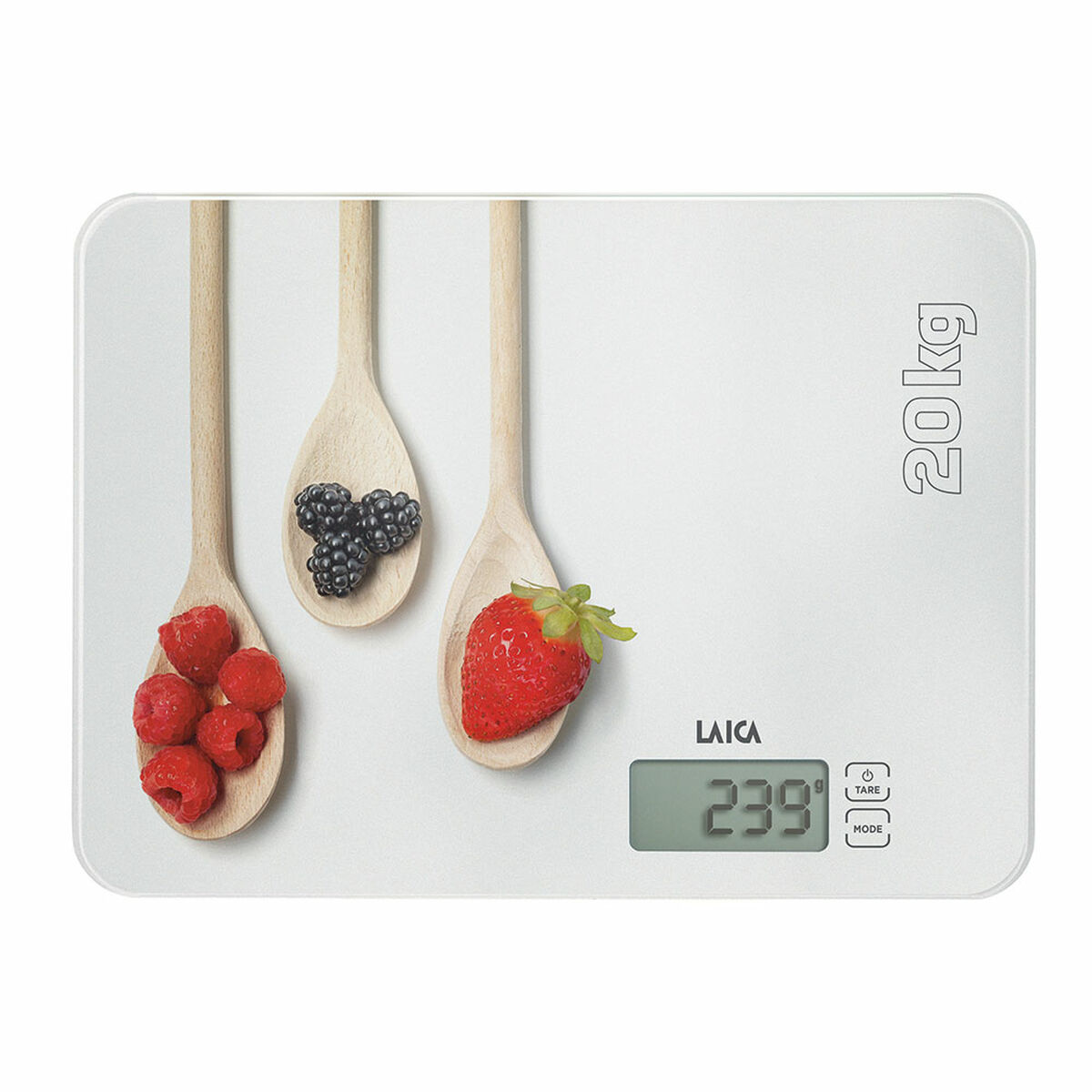 Báscula de Cocina LAICA 20 kg Cucharas
