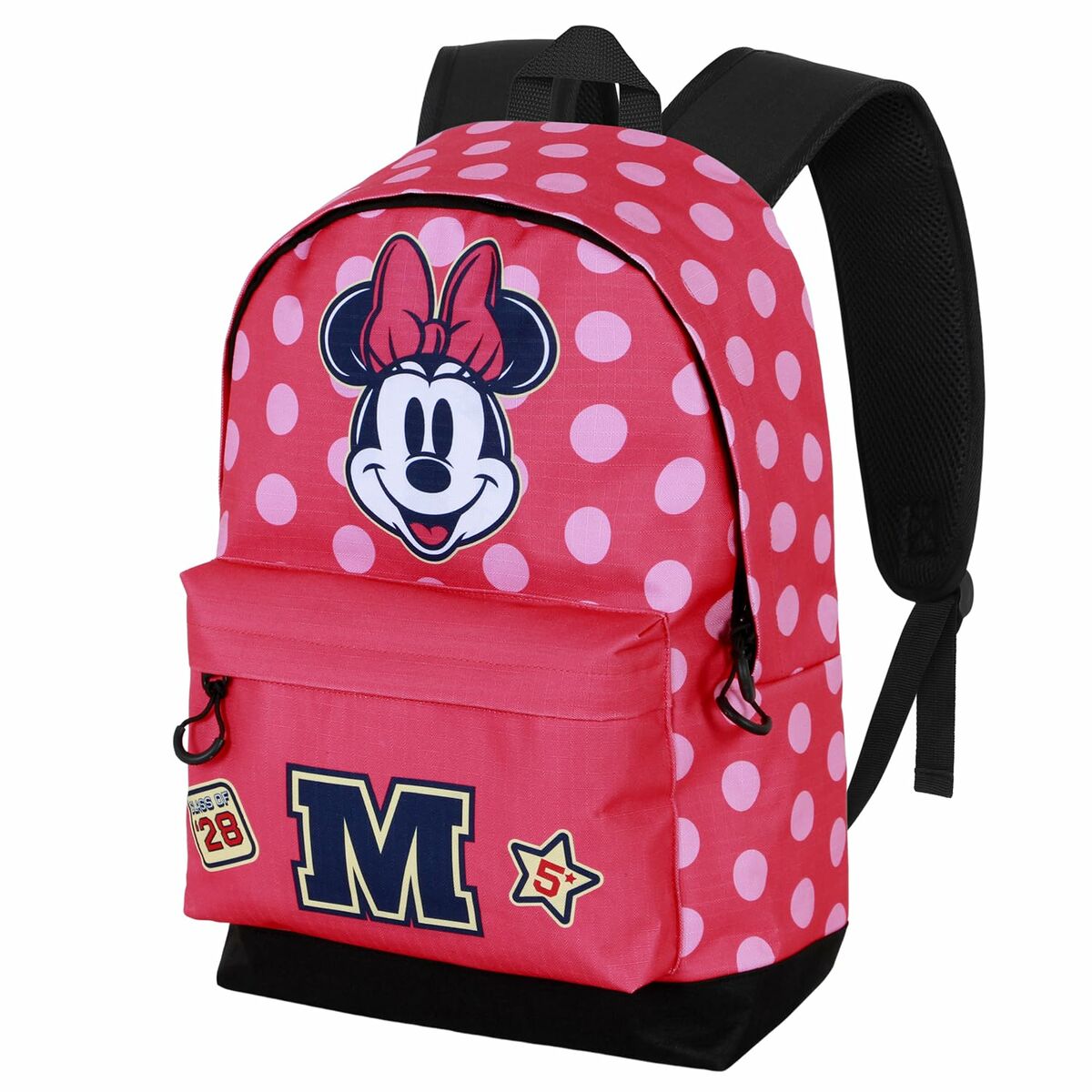 Mochila Escolar Minnie Mouse Rosa 31 x 18 x 44 cm