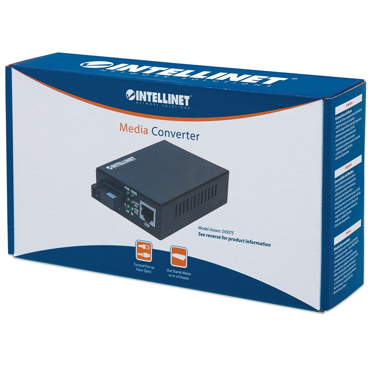 Adaptador/Conversor AV Intellinet 510493 Negro