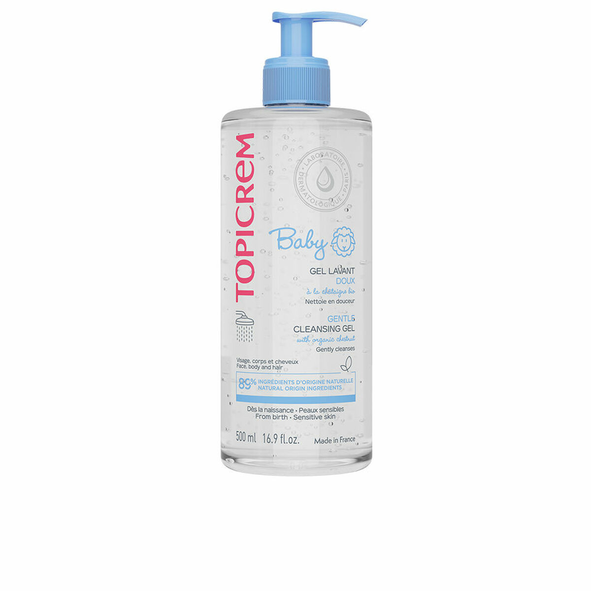 Gel Infantil Topicrem BABY 500 ml
