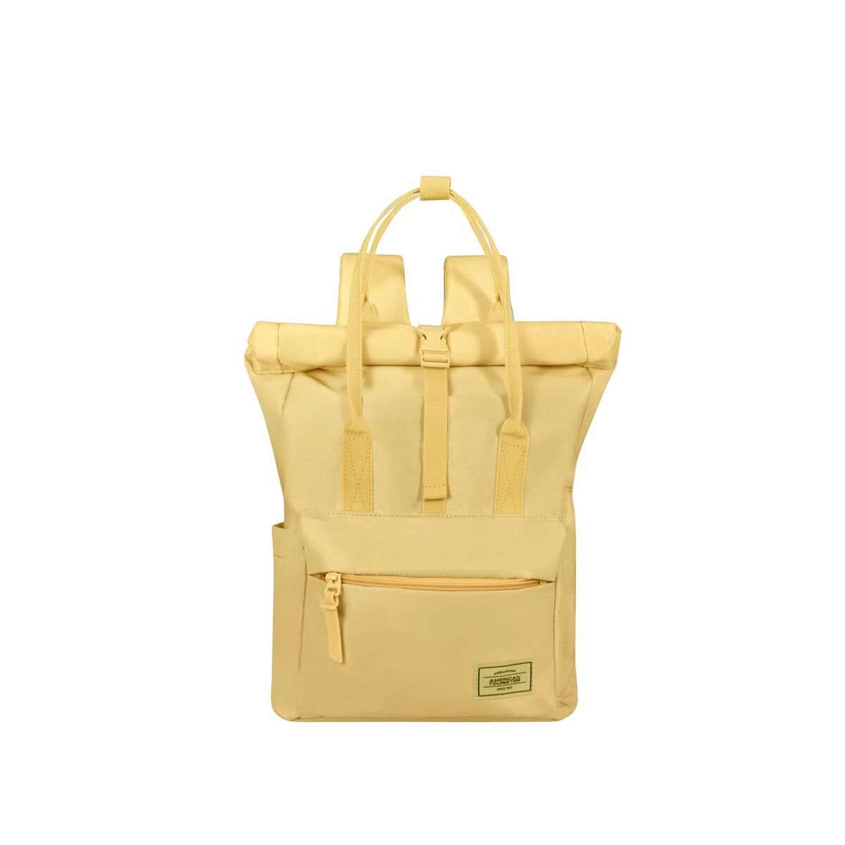 Mochila Casual American Tourister Urban Groove Pastels Roll Top Amarillo 17 L Casual (1 Pieza)