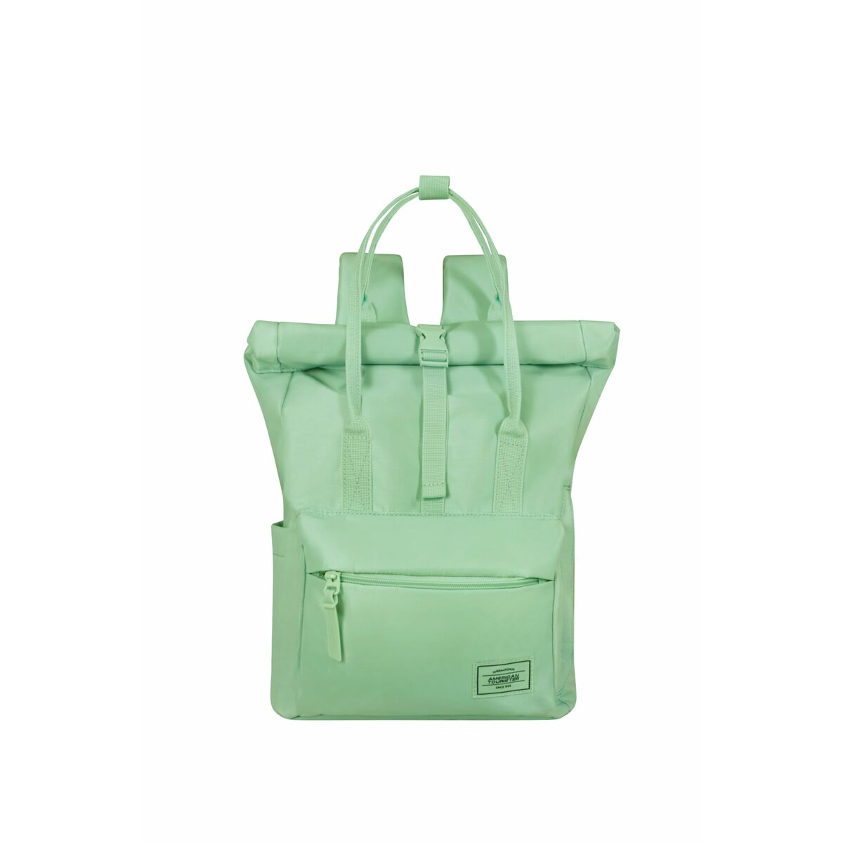 Mochila Casual American Tourister Urban Groove Pastels Roll Top Verde 17 L Casual (1 Pieza)