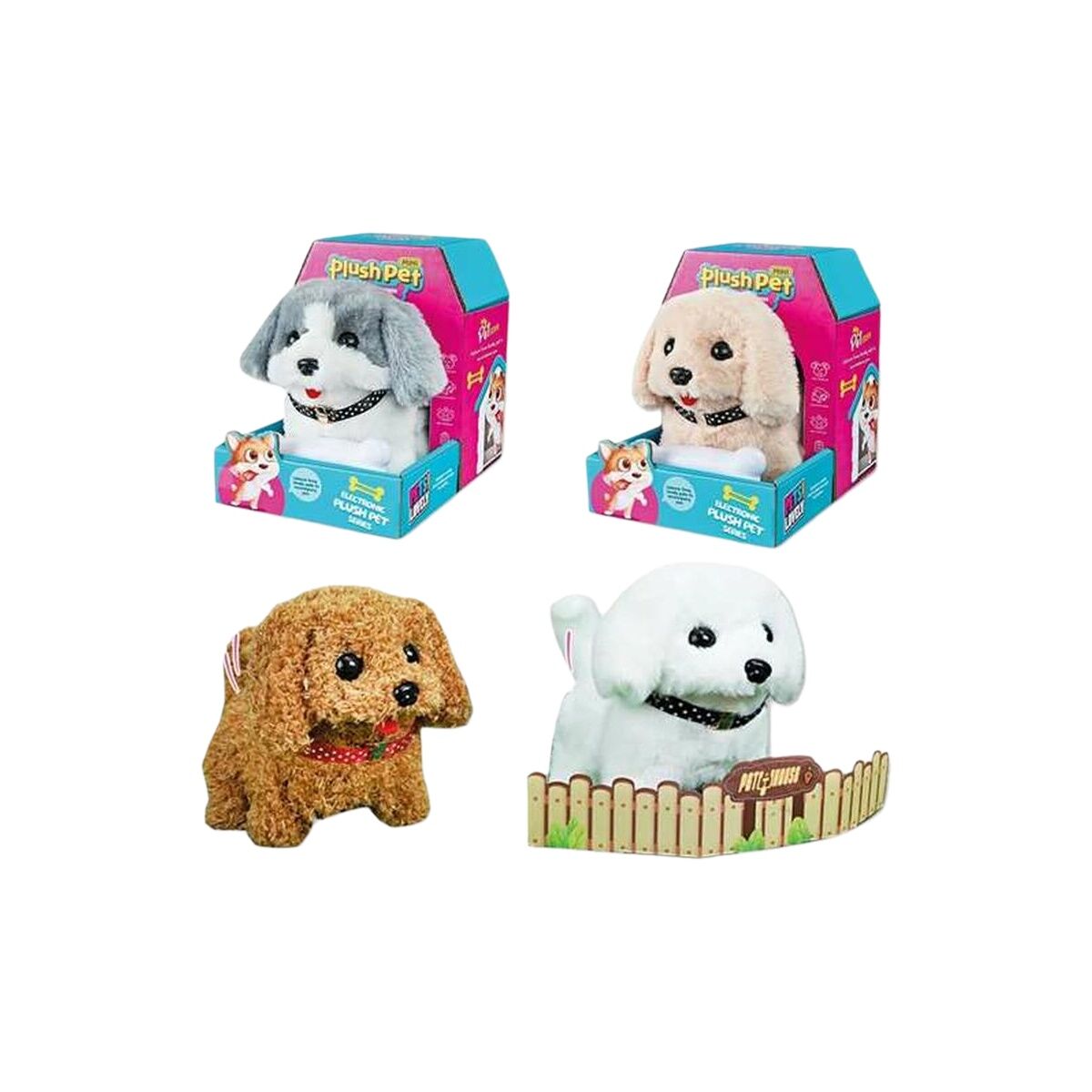 Mascota Interactiva 18 x 18 x 13 cm Perro