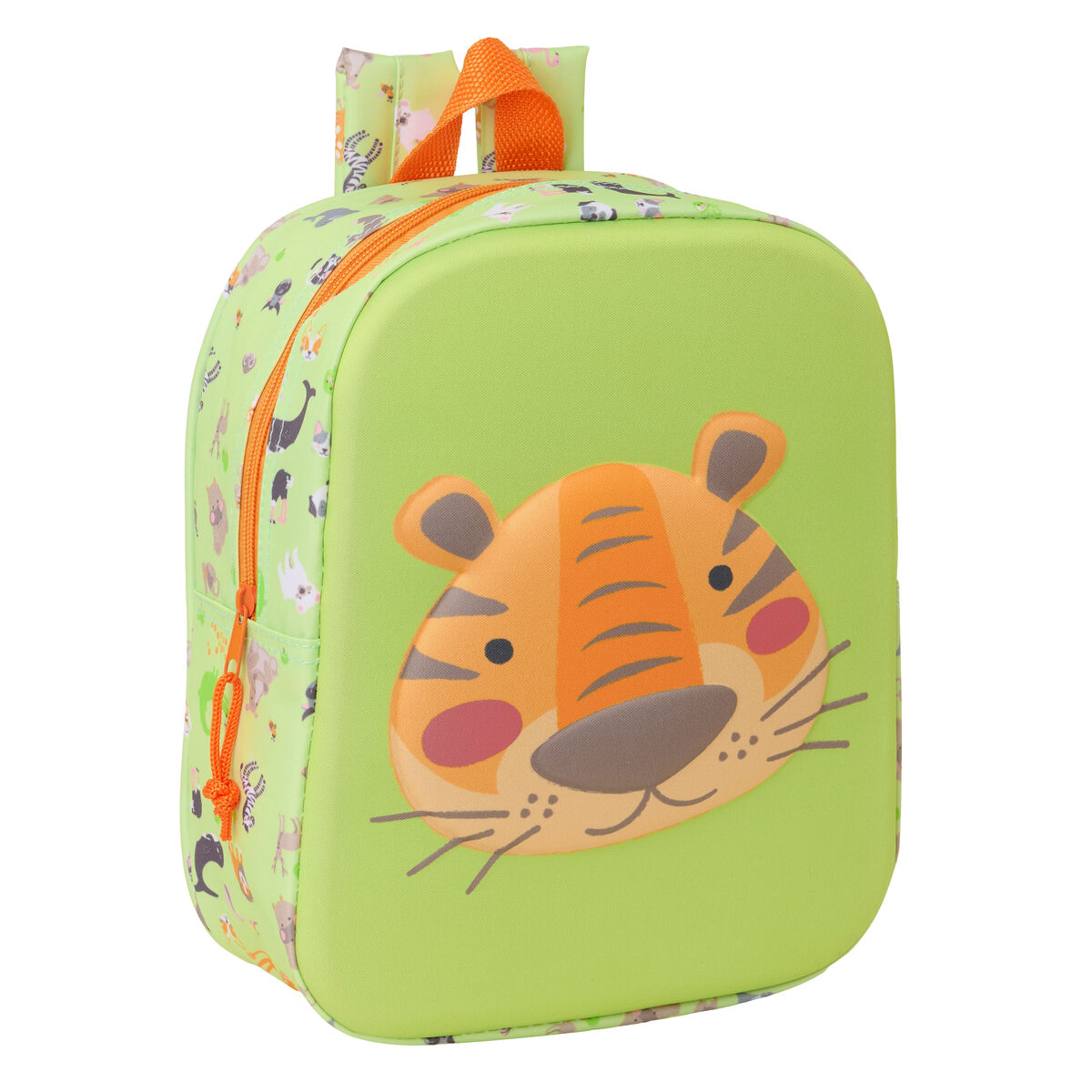 Mochila Infantil Safta Lima 22 x 27 x 10 cm 3D