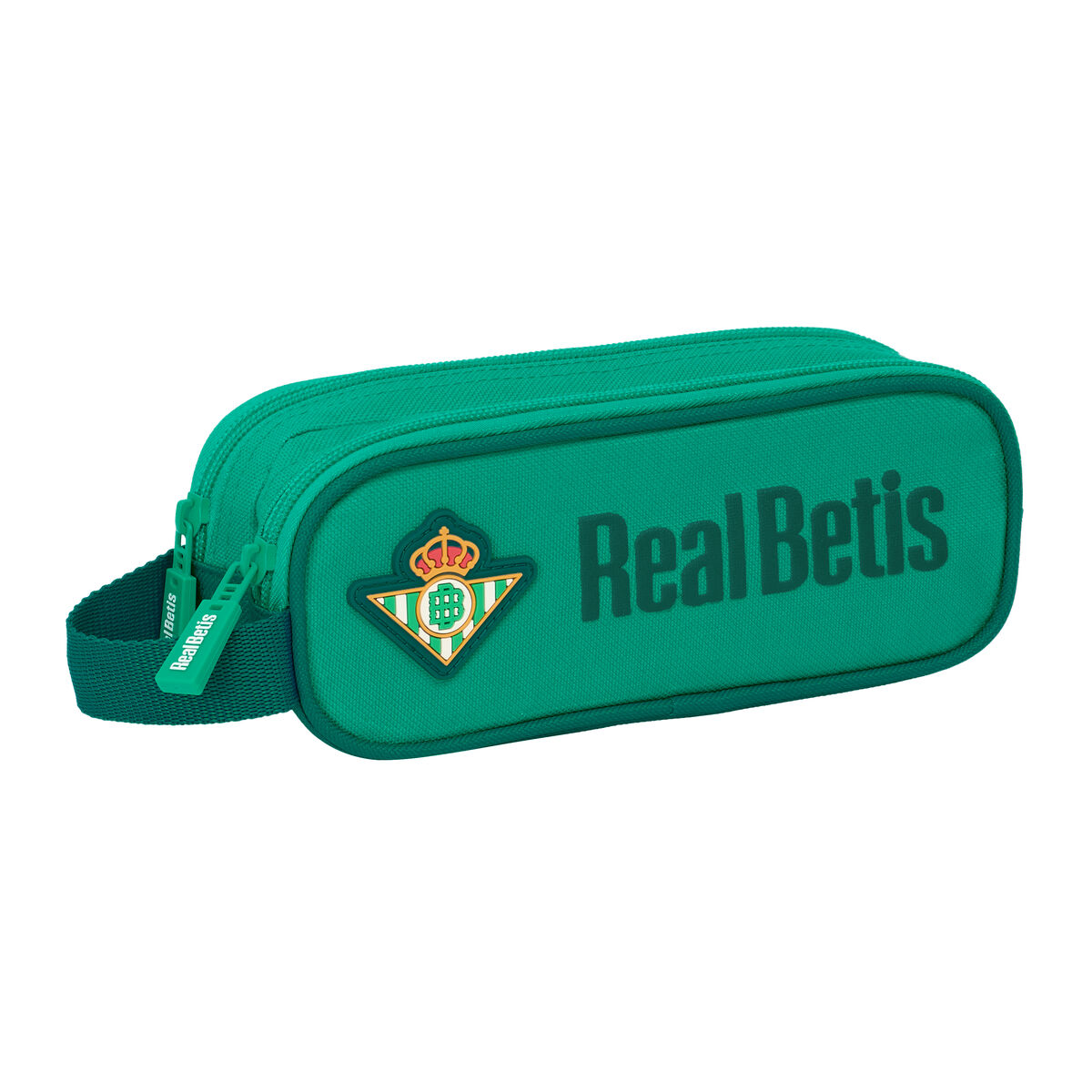 Portatodo Doble Real Betis Balompié Verde 21 x 8 x 6 cm