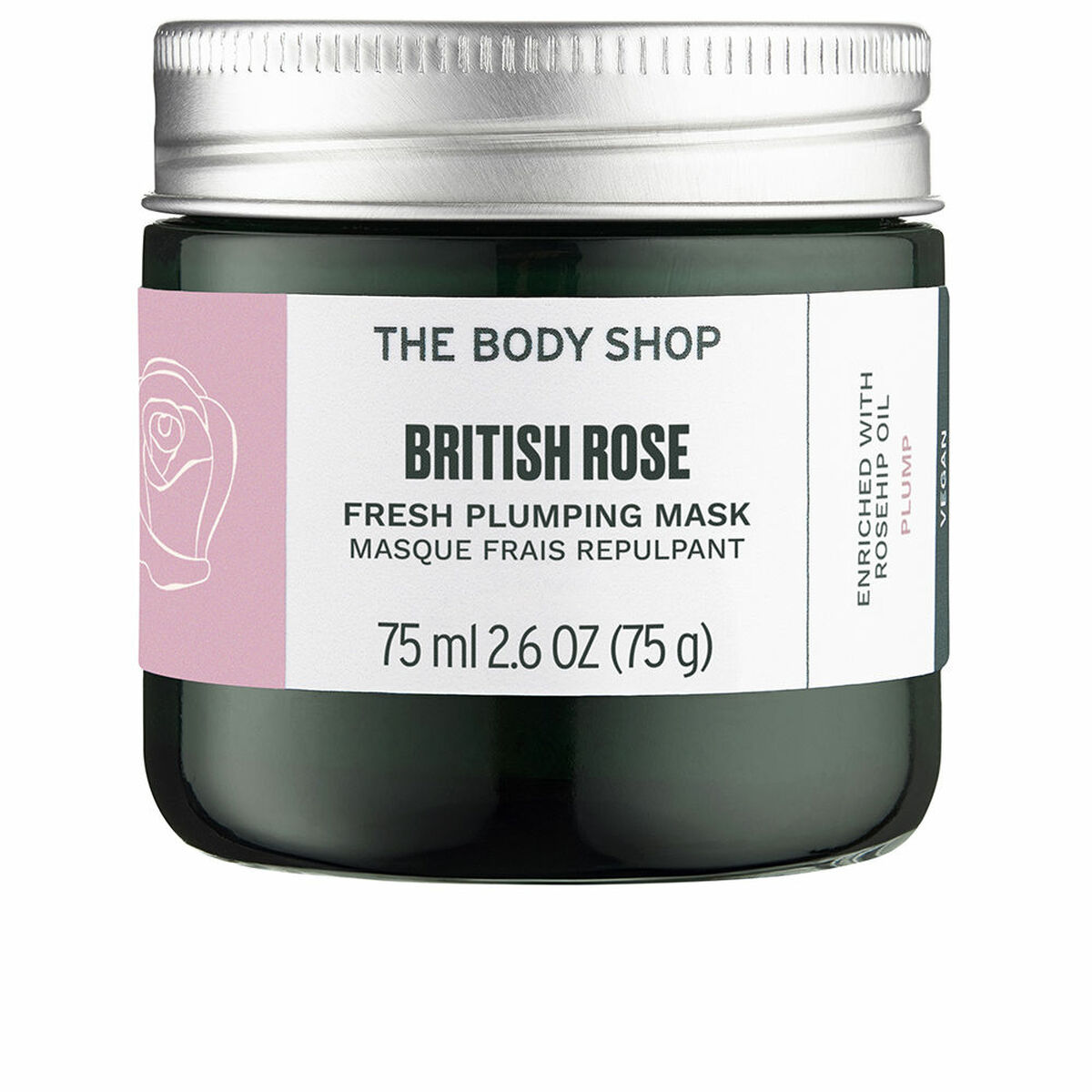 Mascarilla Hidratante The Body Shop BRITISH ROSE 75 ml