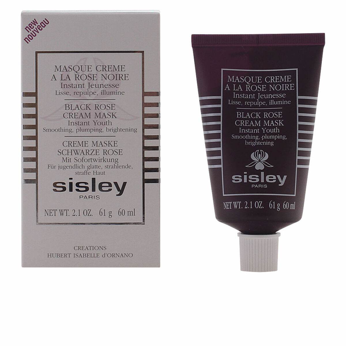 Mascarilla Revitalizante Antiedad Sisley Masque Crème À La Rose Noire 60 ml