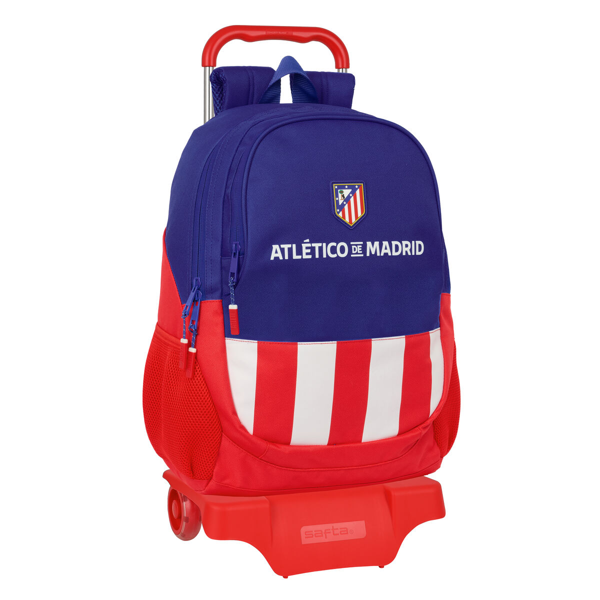 Mochila Escolar Atlético Madrid Azul Blanco Rojo 32 x 44 x 16 cm