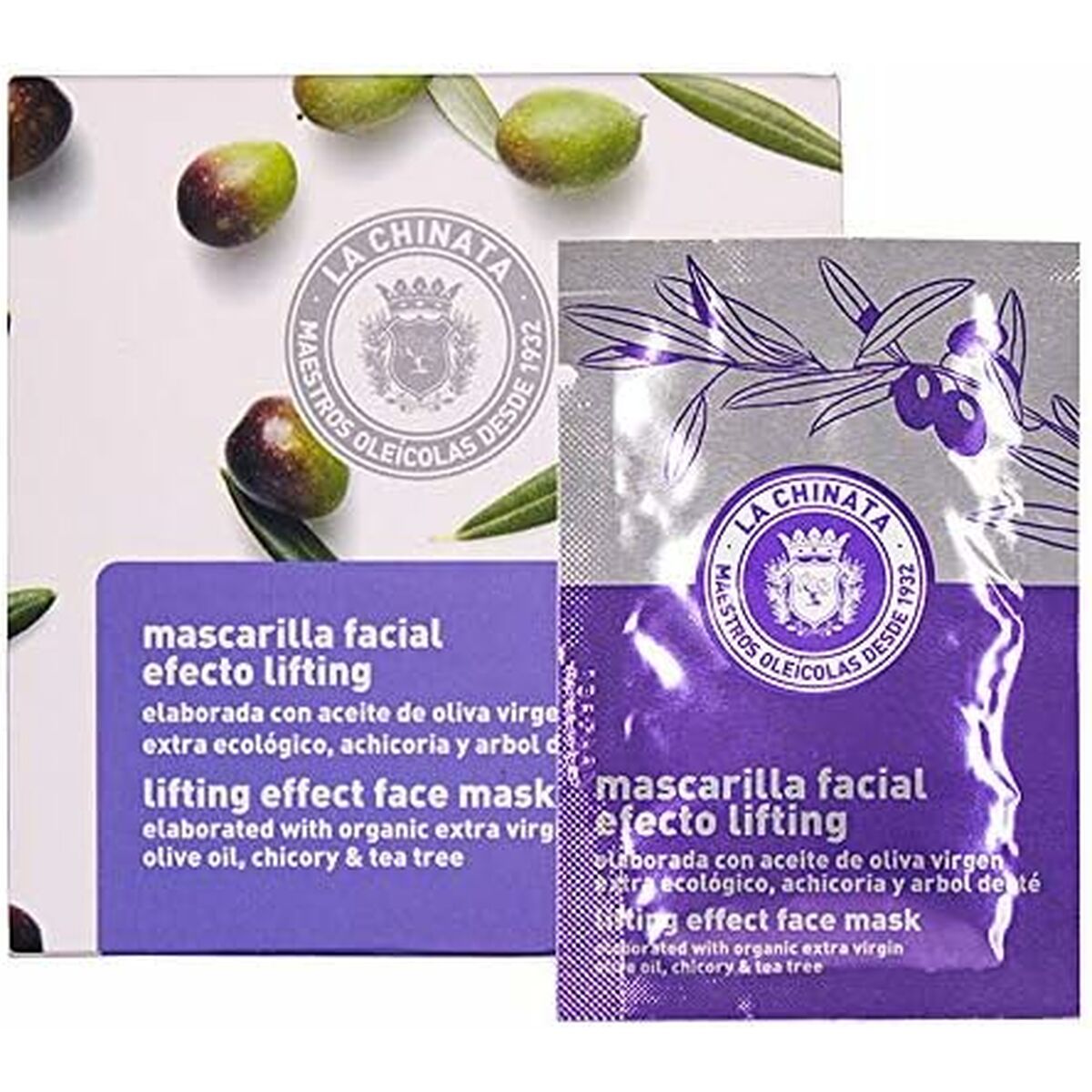Mascarilla Facial Hidratante La Chinata Lifting Effect 40 ml
