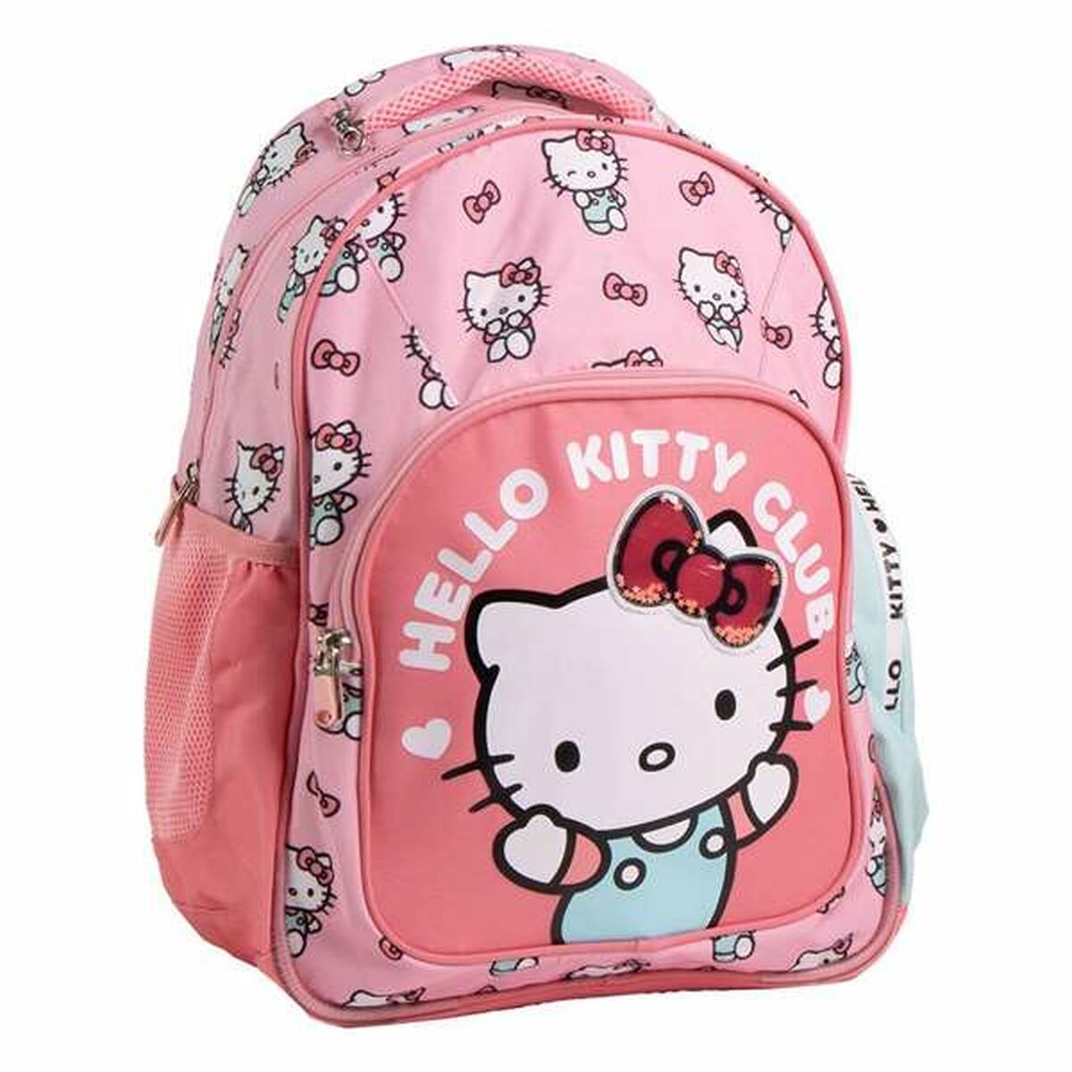 Mochila Infantil Hello Kitty Rosa