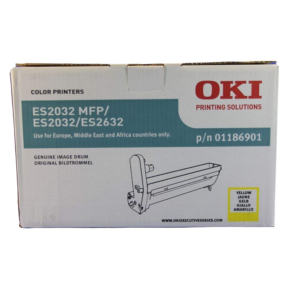 Tambor de impresora OKI EXECUTIVE ES2032/ES2632/ES2032MFP Amarillo