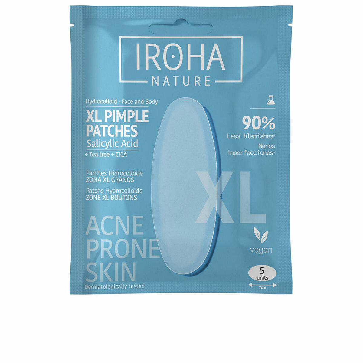 Mascarilla Facial Iroha ACNE PRONE SKIN (5 Unidades)
