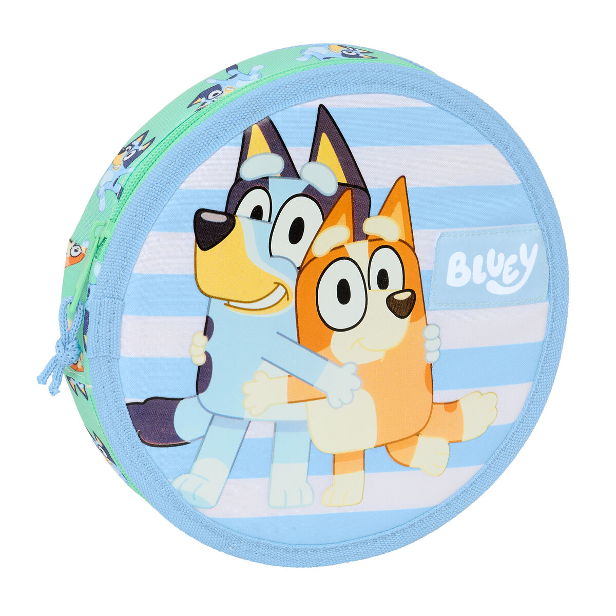 Portatodo Bluey Sisters Aguamarina 18 Piezas