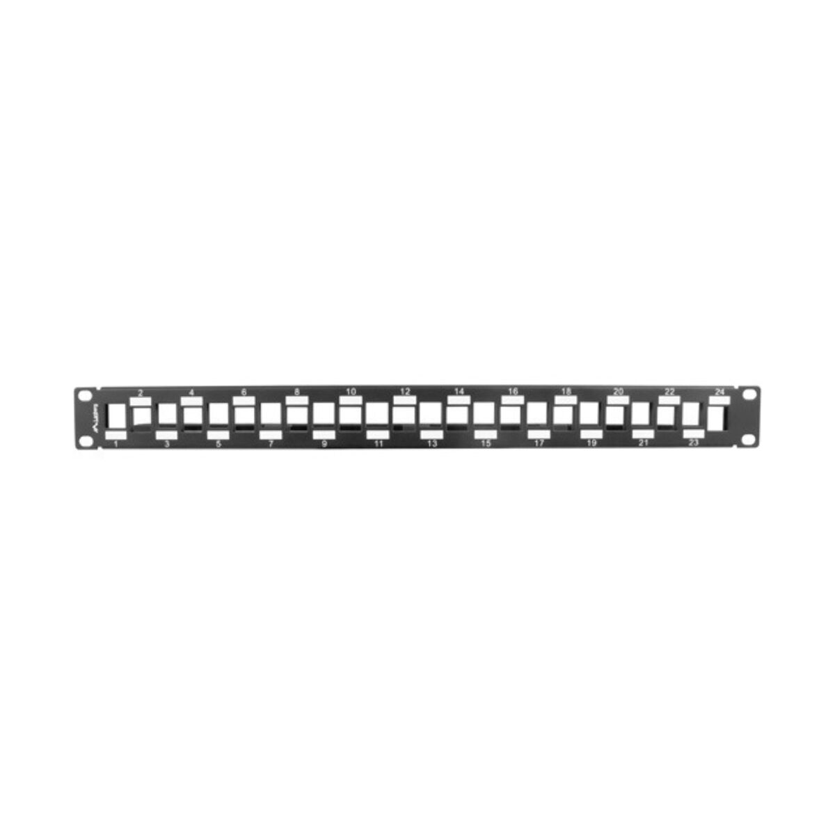 Patch Panel 24 Puertos UTP Categoría 6 Lanberg PPKS-1224-B