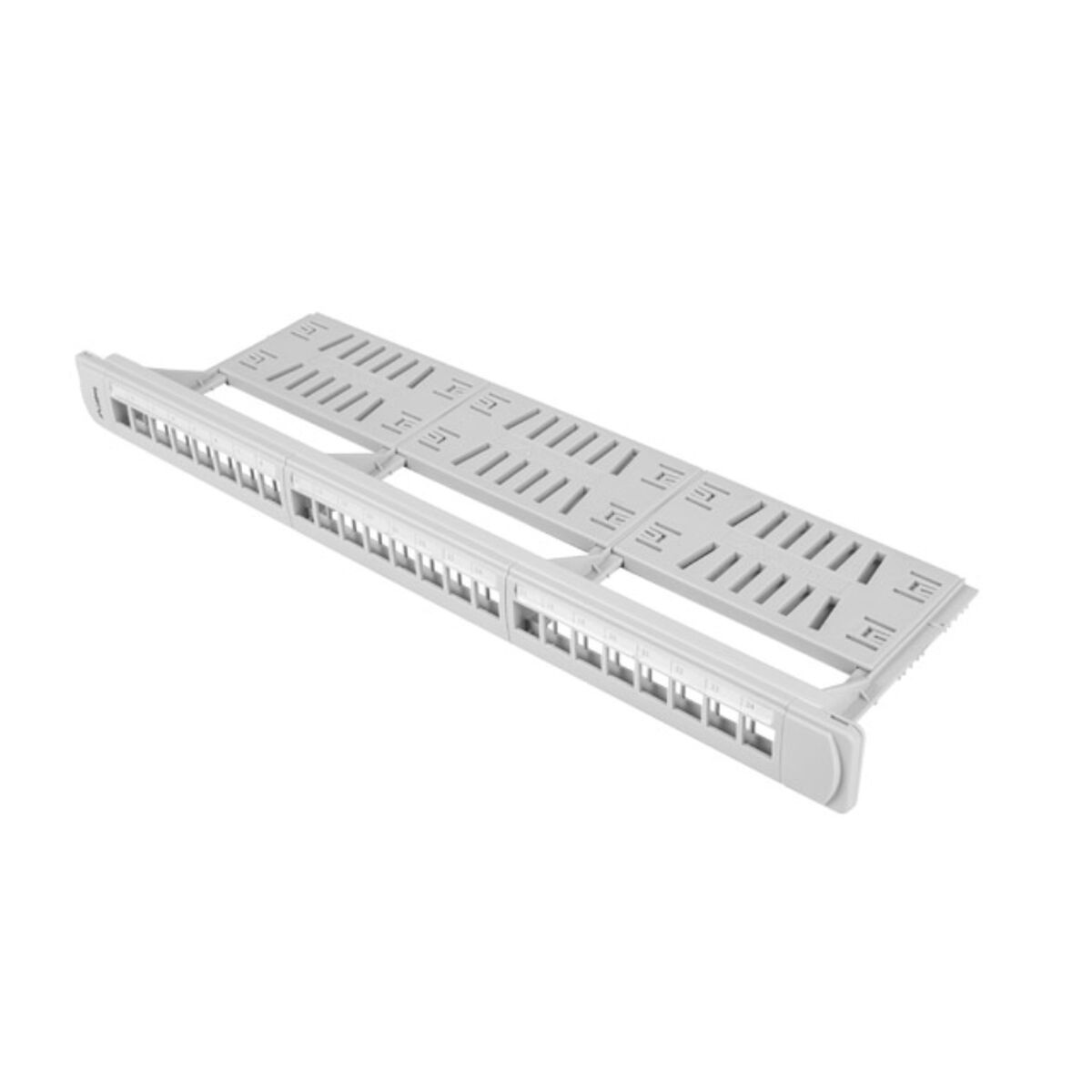 Patch Panel 24 Puertos UTP Categoría 6 Lanberg PPKS-1124-S